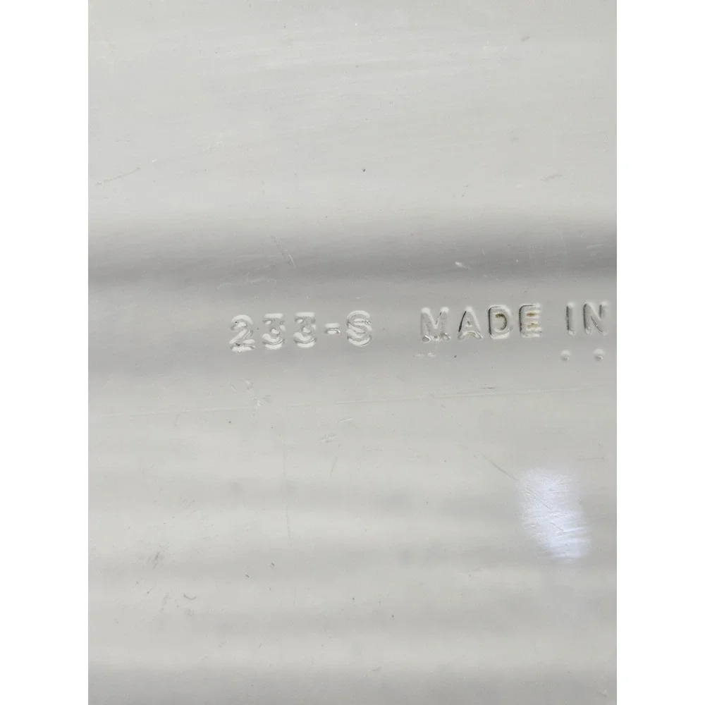 Pyrex 233-S Clear Glass Rectangular Baking Dish 3 Quart 2.8L‎ Casserole Pan USA